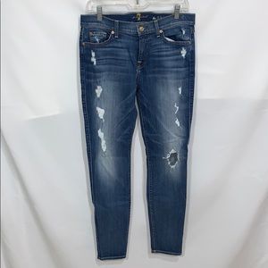 7 For All Mankind skinny jeans